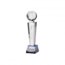 Legend Tower Crystal Football Trophy | 180mm | S5