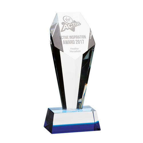 Prestige Optical Crystal Trophy | 205mm | S24