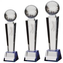 Legend Crystal Golf Trophy | 180mm | S5