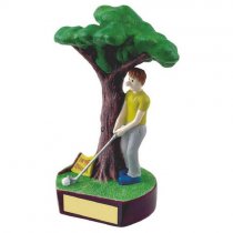 Snoopee In the Rough Humorous Golf Trophy | 180mm | G7