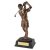 Follow Through Golf Trophy| Female Golfer | 260mm | G49 - RS133