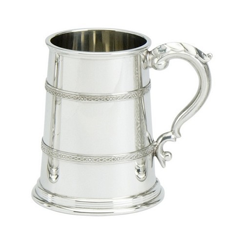 Tankard | 1 Pint | English Pewter | Campbell Design