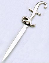 Letter Opener | Pound sterling | Pewter