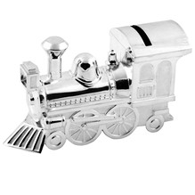 Money Box | Train | Silver Plated