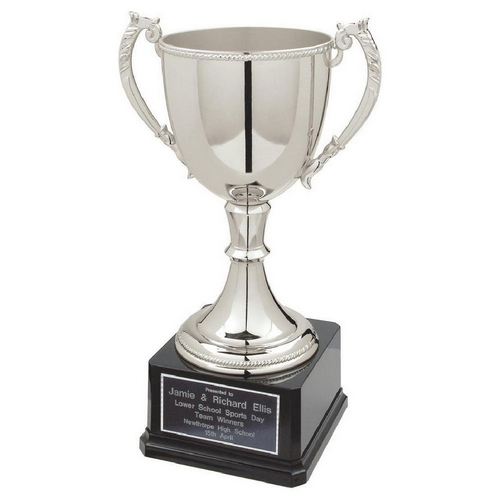 Classic Nickel Plated Trophy Cup | 360mm | B60