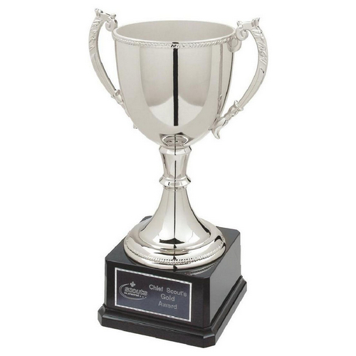 Classic Nickel Plated Trophy Cup | 310mm | B53