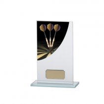 Colour Curve Darts Jade Glass Trophy | 160mm |