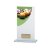 Colour Curve Pool Jade Glass Trophy | 180mm |  - CR4781C