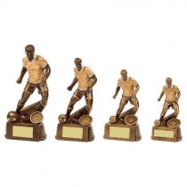 Swerve Action Football Trophy | Male | 190mm | G24