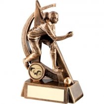 Style Lawn Bowls Trophy | Female | 165mm |