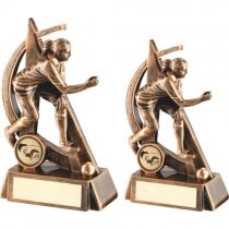 Style Lawn Bowls Trophy | Female | 165mm |