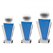 Gauntlet Golf Crystal Trophy | 160mm | S7