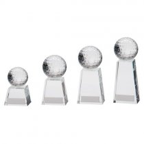 Voyager Golf Crystal Trophy | 95mm | S5