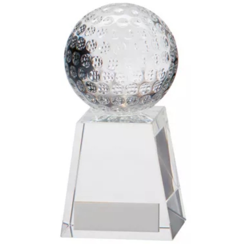 Voyager Golf Crystal Trophy | 125mm | S5