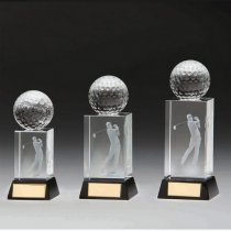 Stirling Golf Crystal Trophy | 125mm | G5