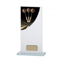 Colour Curve Darts Jade Glass Trophy | 200mm |