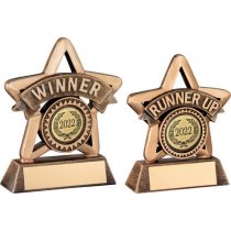 School Mini Star Runner Up Trophy | 95mm |