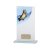 Colour Curve Angling Jade Glass Trophy | 180mm |  - CR4644C