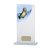 Colour Curve Angling Jade Glass Trophy | 200mm |  - CR4644D