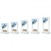 Colour Curve Angling Jade Glass Trophy | 200mm |