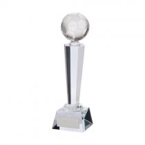 Interceptor Football Crystal Trophy | 240mm | S5