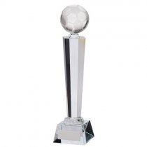 Interceptor Football Crystal Trophy | 280mm | S5