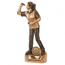 Bullseye Female Darts Trophy | 190mm | G6