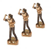 Bullseye Female Darts Trophy | 190mm | G6