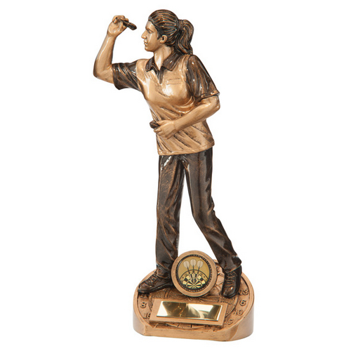Bullseye Female Darts Trophy | 215mm | G7