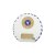 Jade Motion Glass Plaque Trophy | 90mm |  E1432B | - CR2267A