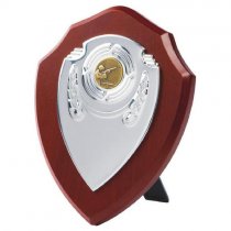 Chrome Fronted Shield Trophy | 180mm