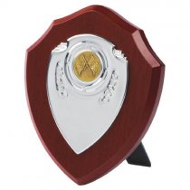 Chrome Fronted Shield Trophy | 150mm