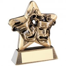 Drama Masks Mini Star Trophy | 95mm |