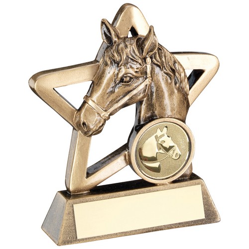 Horse Mini Star Trophy | 108mm |