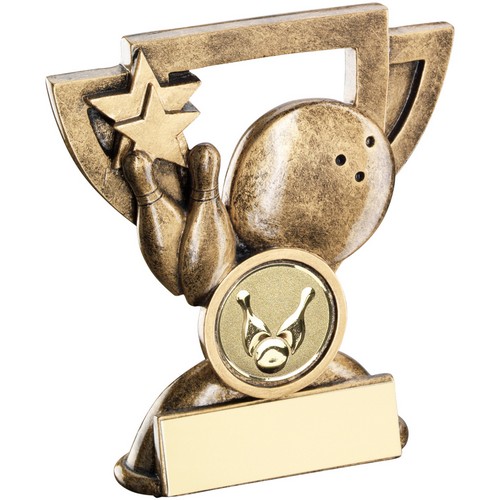 Ten Pin Mini Cup Trophy | 95mm |