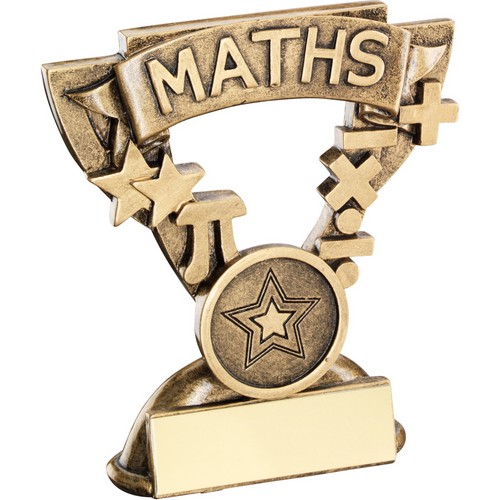 Maths Mini Cup Trophy | 95mm |
