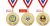 Sports Day Medal | Gold | Embossed Wreath | - D111G.SPORTSDAY