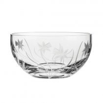 Royal Scot Crystal Daffodils Design | Fruit Salad Bowl | 190mm | GE