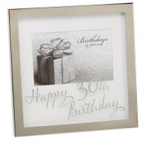 Photoframe | 30th Birthday | 6 x 4″ | Mirror Print