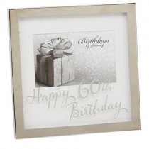 Photoframe | 60th Birthday | 6 x 4″ | Mirror Print