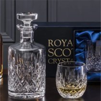 Royal Scot Crystal London Brandy Glass | Boxed Pair | Personalised Box | G18