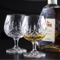 Royal Scot Crystal London Brandy Glass | Boxed Pair | Personalised Box | G18