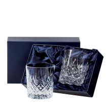 Royal Scot Edinburgh Crystal | Large Tumbler | Box of 2 | Personalised Box | G18