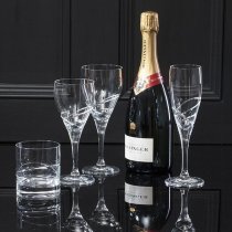 Royal Scot Crystal | Large Tumbler x 6 | Skye | Personalised Presentation Box