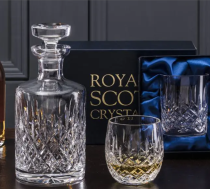 Royal Scot Crystal London Large Tumbler | Box of 4 |