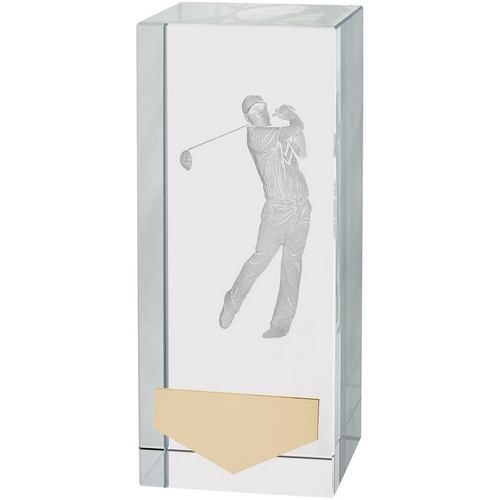 Inverness Golf Male Crystal Trophy | 120mm | E118B