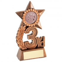 Third Place Athletics Trophy | 121mm |