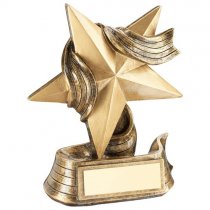 Star And Ribbon Trophy | 140mm |