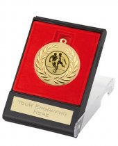 Football Medal | Gold | Football Players | Display Box