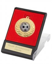 Custom Medal | Gold | Display Box | Red Insert | G17